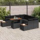 Sonata H Комплект за хранене в градината 9 pcs Черен и кафяв