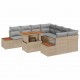 Sonata H Комплект за хранене в градината 9 pcs Бежово и сиво