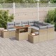 Sonata H Комплект за хранене в градината 9 pcs Бежово и сиво