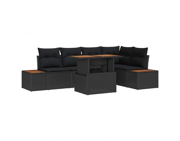 Sonata H Комплект за хранене в градината 6 pcs Черен и кафяв
