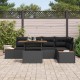 Sonata H Комплект за хранене в градината 6 pcs Черен и кафяв