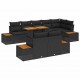 Sonata H Комплект за хранене в градината 9 pcs Черен и кафяв