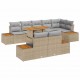 Sonata H Комплект за хранене в градината 9 pcs Бежово и сиво