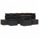 Sonata H Комплект за хранене в градината 7 pcs Черен и кафяв