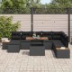 Sonata H Комплект за хранене в градината 9 pcs Черен и кафяв