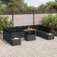 Sonata H Комплект за хранене в градината 11 pcs Черен и кафяв