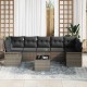 Sonata H Градински Софа Комплект с възглавница 8 pcs Сив 55 x 55 x 37 см