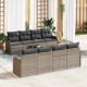 Sonata H Градински Софа Комплект с възглавница 9 pcs Сив 55 x 55 x 37 см