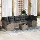 Sonata H Градински Софа Комплект с възглавница 8 pcs Сив 55 x 55 x 37 см