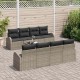 Sonata H Градински Софа Комплект с възглавница 9 pcs Сив 55 x 55 x 37 см