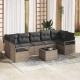 Sonata H Градински Софа Комплект с възглавница 8 pcs Сив 55 x 55 x 37 см