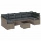 Sonata H Градински Софа Комплект с възглавница 8 pcs Сив 55 x 55 x 37 см