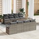 Sonata H Градински Софа Комплект с възглавница 9 pcs Сив 55 x 55 x 37 см