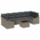 Sonata H Градински Софа Комплект с възглавница 8 pcs Сив 55 x 55 x 37 см