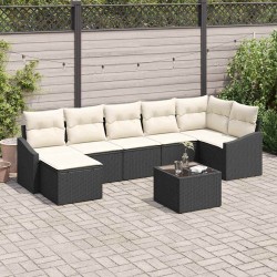 Sonata H Комплект за хранене в градината 8 pcs Кафяв и Кремав - Seturi pentru exterior