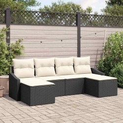 Sonata H Комплект за хранене в градината 6 pcs Черен и кремав - Seturi pentru exterior