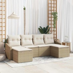 Sonata H Комплект за хранене в градината 6 pcs Бежов и кремав - Seturi pentru exterior