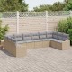 Sonata H Комплект за хранене в градината 10 pcs Бежов и Светло Сив