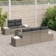 Sonata H Градински Софа Комплект с възглавница 6 pcs Сив 55 x 55 x 37 см