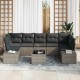 Sonata H Градински Софа Комплект с възглавница 8 pcs Сив 55 x 55 x 37 см