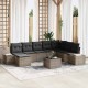Sonata H Градински Софа Комплект 9 pcs Сив 319 x 209 x 85 см Полиратан