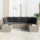Sonata H Градински Софа Комплект 6 pcs Светлосиво 234 x 154 x 85 см