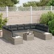 Sonata H Градински Софа Комплект 10 pcs Светлосиво 289 x 209 x 85 см