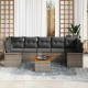 Sonata H Градински Софа Комплект с възглавница 8 pcs Сив 55 x 55 x 37 см