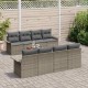 Sonata H Градински Софа Комплект с възглавница 7 pcs Сив 55 x 55 x 37 см