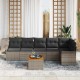 Sonata H Градински Софа Комплект с възглавница 7 pcs Сив 55 x 55 x 37 см