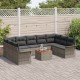 Sonata H Градински Софа Комплект 10 pcs Сив 55 x 55 x 37 см