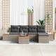 Sonata H Градински Софа Комплект 6 pcs Сив 184 x 62 x 85 см Полиратан