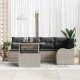 Sonata H Градински Софа Комплект 6 pcs Светлосиво 100 x 55 x 73 см