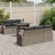 Sonata H Градински Софа Комплект 7 pcs Сив 100 x 55 x 73 см Полиратан