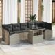 Sonata H Градински Софа Комплект 8 pcs Светлосиво 100 х 55 х 73 см