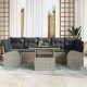 Sonata H Градински Софа Комплект 8 pcs Светлосиво 100 х 55 х 73 см