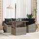 Sonata H Градински Софа Комплект 5 pcs Сив 100 x 55 x 73 см