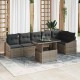 Sonata H Градински Софа Комплект 7 pcs Сив 100 x 55 x 73 см