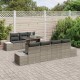 Sonata H Градински Софа Комплект 8 pcs Сив 100 x 55 x 73 см