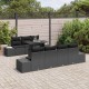 Sonata H Градински Софа Комплект 8 pcs Черно 100 x 55 x 73 см