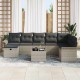 Sonata H Градински Софа Комплект 9 pcs Светлосиво 297.5 x 187.5 x 85 см