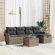 Sonata H Градински Софа Комплект 6 pcs Сив 231 х 117 х 85 см Полиратан