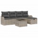 Sonata H Градински Софа Комплект 6 pcs Светлосиво 231 х 117 х 85 см