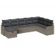 Sonata H Градински Софа Комплект 8 pcs Сив 287.5 x 177.5 x 85 см
