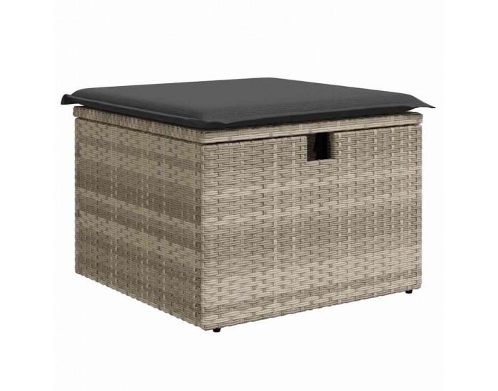 Sonata H Градински Софа Комплект 4 pcs Светлосиво 179 x 117 x 85 см