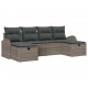 Sonata H Градински Софа Комплект 6 pcs Сив 234 x 117 x 85 см Полиратан