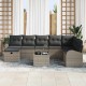 Sonata H Градински Софа Комплект 9 pcs Сив 289 x 179 x 85 см Полиратан
