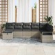 Sonata H Градински Софа Комплект 8 pcs Светлосиво 287 x 177 x 85 см
