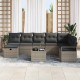 Sonata H Градински Софа Комплект 9 pcs Сив 287 x 177 x 85 см Полиратан