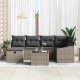 Sonata H Градински Софа Комплект 7 pcs Сив 55 х 62 х 69 см Полиратан